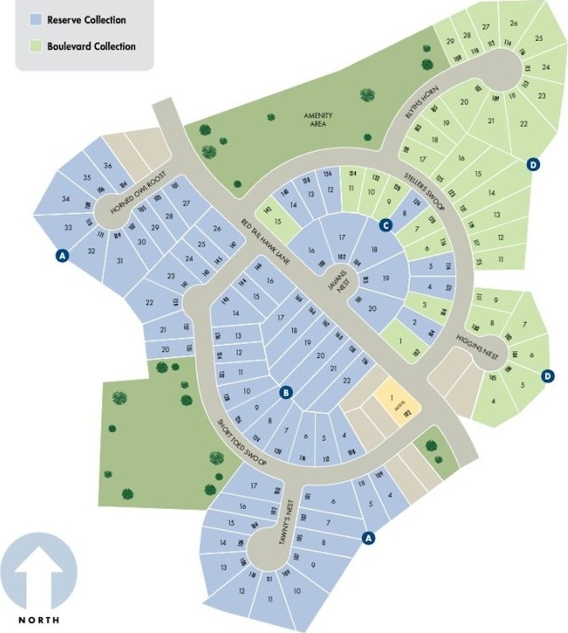 226 Red Tail Hawk Ln, Alum Creek, TX 78612 - map showing property parcels