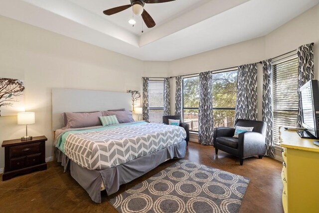 15100 General Williamson Dr, Austin, TX 78734 - bedroom with ceiling fan