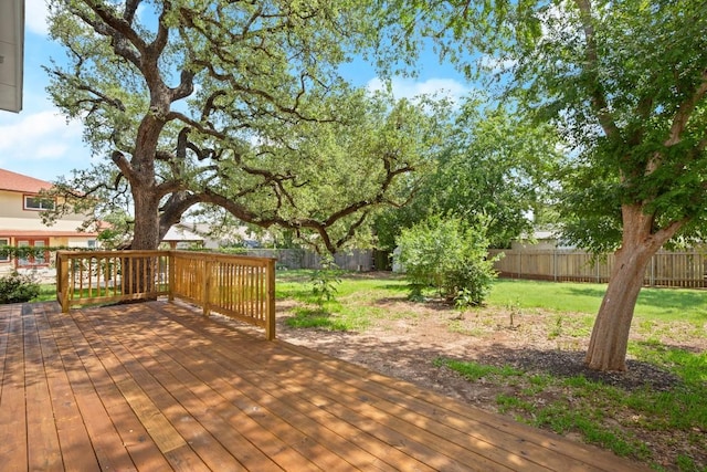 3809 Eton Ln, Austin, TX 78727 - view of deck