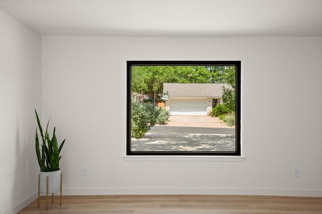 3809 Eton Ln, Austin, TX 78727 - spare room featuring wood finished floors