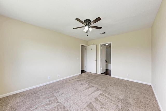 1101 Winecup Ct, Leander, TX 78641 - unfurnished bedroom with carpet flooring, baseboards, and a ceiling fan