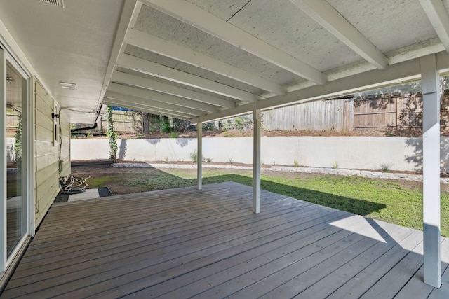 8506 Shenandoah Dr, Austin, TX 78753 - view of wooden terrace