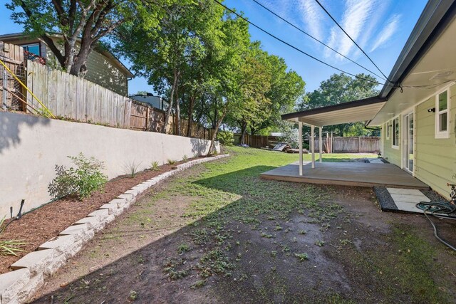 8506 Shenandoah Dr, Austin, TX 78753 - view of yard featuring a deck
