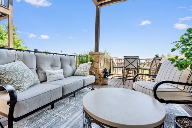 4000 Ranch Road 620 N Unit 7, Austin, TX 78734 - view of patio / terrace with an outdoor hangout area
