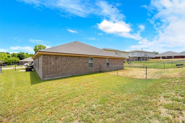 308 Janelle Drive A And B, Copperas Cove, TX 76522 - back of property featuring brick siding and a fenced backyard