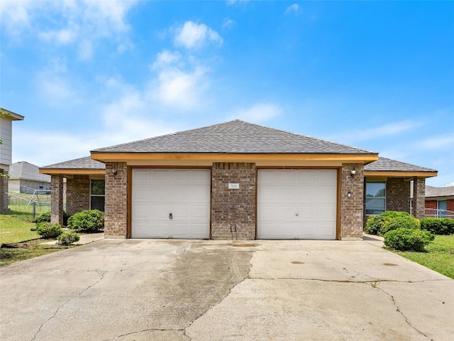 308 Janelle Drive A And B, Copperas Cove, TX 76522 - view of front of property featuring brick siding, driveway, and a shingled roof
