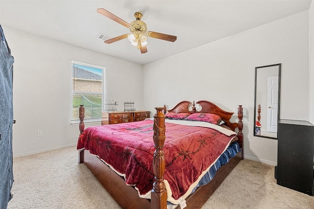 308 Janelle Drive A And B, Copperas Cove, TX 76522 - bedroom with carpet floors and a ceiling fan