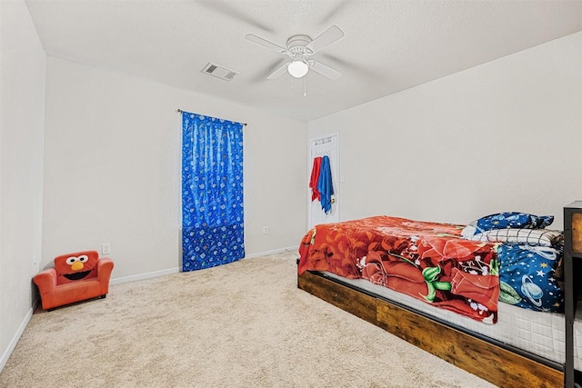308 Janelle Drive A And B, Copperas Cove, TX 76522 - carpeted bedroom featuring baseboards and ceiling fan