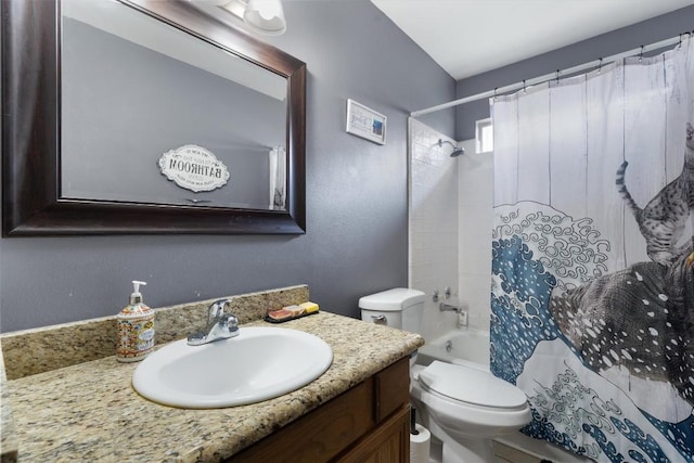 2000 Holly Springs Dr, Taylor, TX 76574 - bathroom with vanity and shower / bath combo with shower curtain