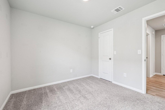 136 Ellinger Rd, Georgetown, TX 78626 - carpeted spare room featuring baseboards