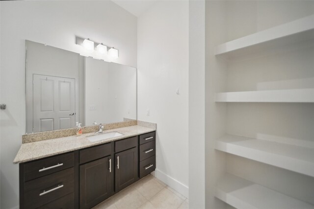 2400 Louis Henna Blvd Unit 106, Round Rock, TX 78664 - bathroom featuring vanity and tile patterned floors