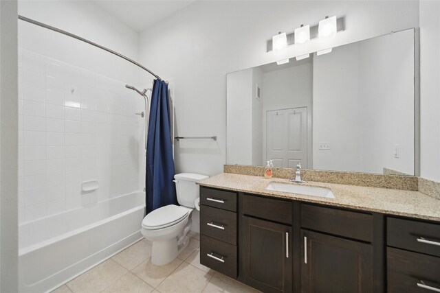 2400 Louis Henna Blvd Unit 106, Round Rock, TX 78664 - full bath with vanity, tile patterned floors, and shower / bath combination with curtain