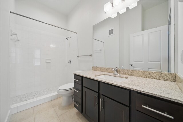 2400 Louis Henna Blvd Unit 106, Round Rock, TX 78664 - full bath with vanity, tiled shower, and tile patterned floors