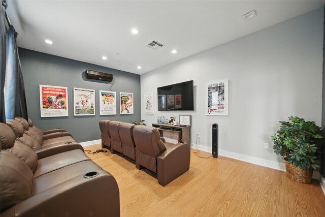2400 Louis Henna Blvd Unit 106, Round Rock, TX 78664 - living room featuring light wood-style flooring and recessed lighting
