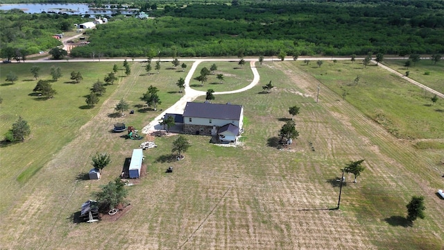 626 Sparta Field Rd, Waelder, TX 78959 - aerial view of sparsely populated area