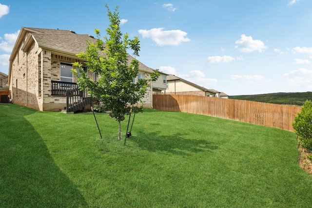 8119 Purple Aster Pass, Leander, TX 78645 - view of fenced yard