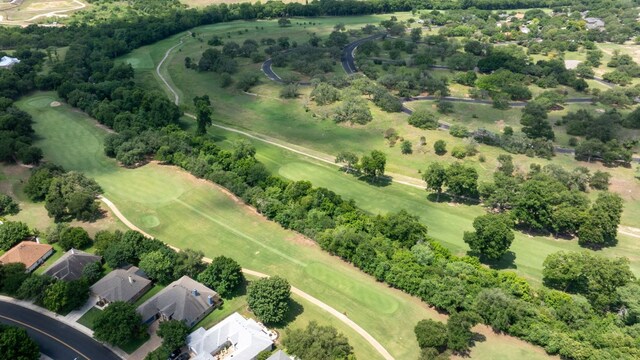 11037 River Plantation Dr, Austin, TX 78747 - view of property location featuring a golf club and a tree filled landscape
