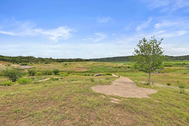 409 Lake View Dr, Spicewood, TX 78669 - view of yard featuring a view of rural / pastoral area
