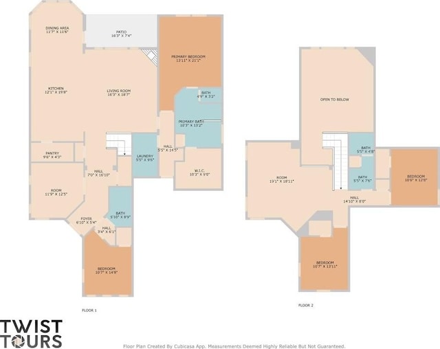505 Fair Oaks Dr, Georgetown, TX 78628 - home floor plan