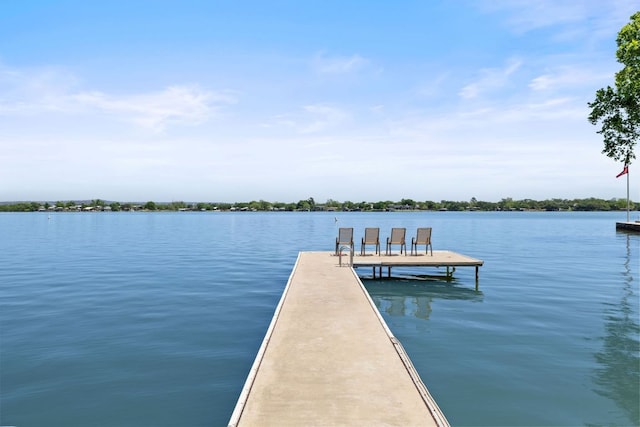 515 Circle Dr, Sunrise Beach, TX 78643 - dock with a water view