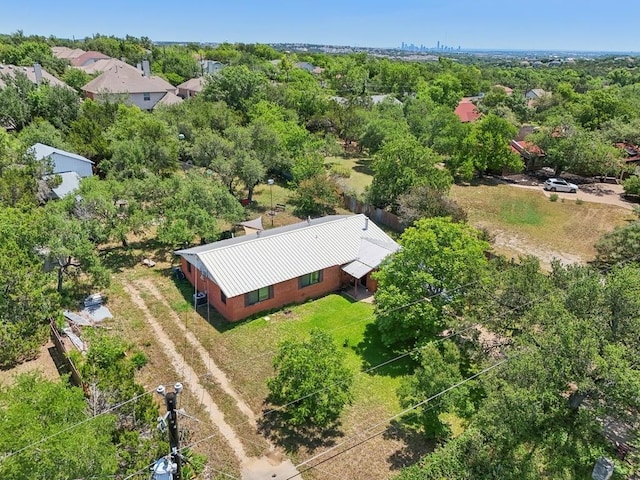 8622 Thunderbird Rd, Austin, TX 78736 - drone / aerial view