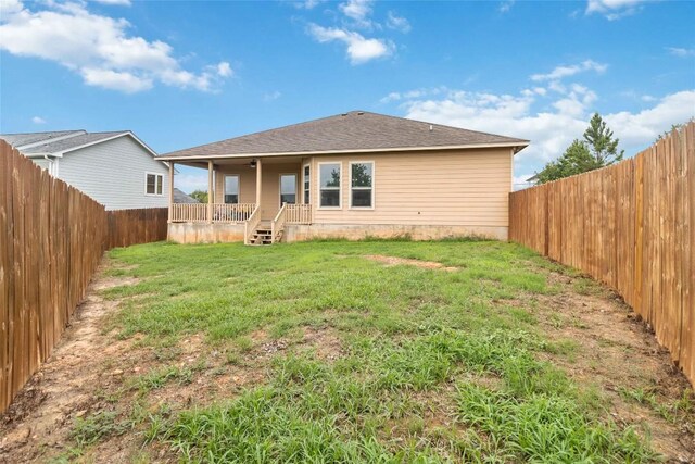 173 Kipahulu Dr, Bastrop, TX 78602 - view of rear view of property