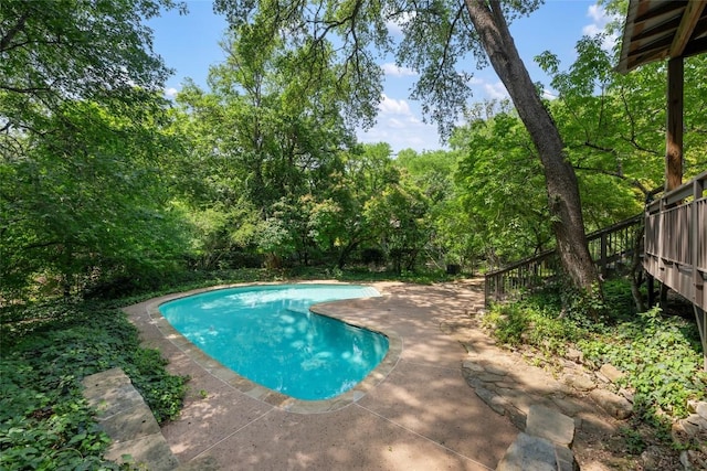 5902 Tumbling Cir, Austin, TX 78731 - swimming pool with a patio area and stairway