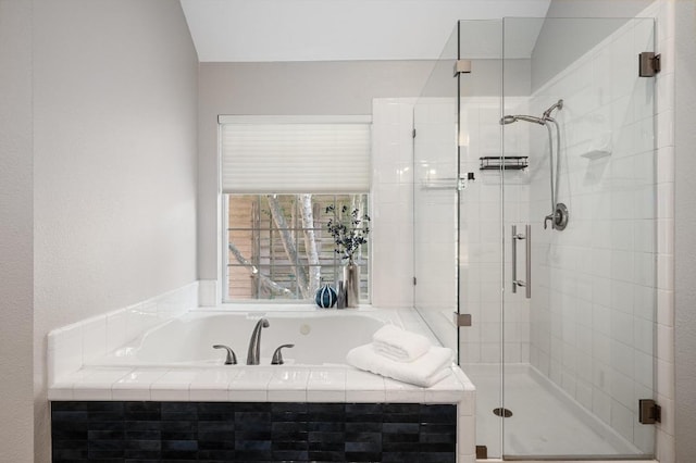 10239 Scull Creek Dr, Austin, TX 78730 - full bathroom with a bath and a shower stall