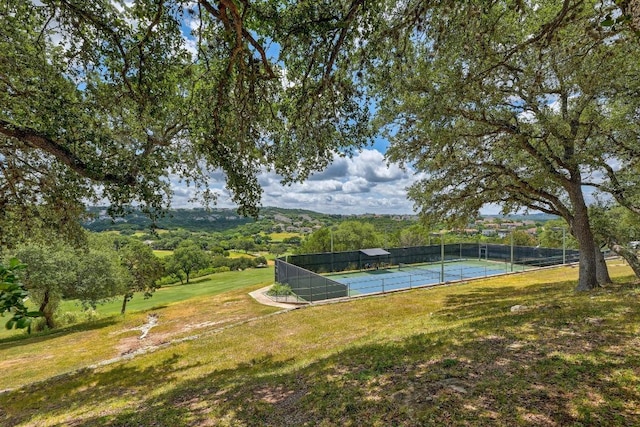 10239 Scull Creek Dr, Austin, TX 78730 - view of tennis court