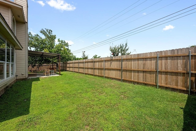 122 Retama Dr, Georgetown, TX 78626 - view of yard with a patio