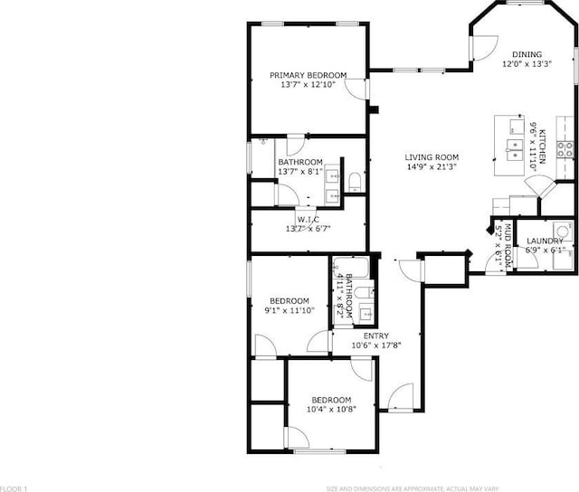 609 Ibis Falls Loop, Jarrell, TX 76537 - floor plan / room layout