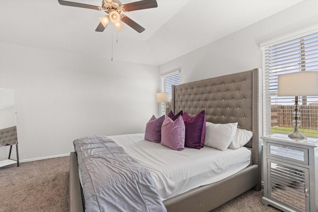 609 Ibis Falls Loop, Jarrell, TX 76537 - carpeted bedroom featuring ceiling fan and baseboards