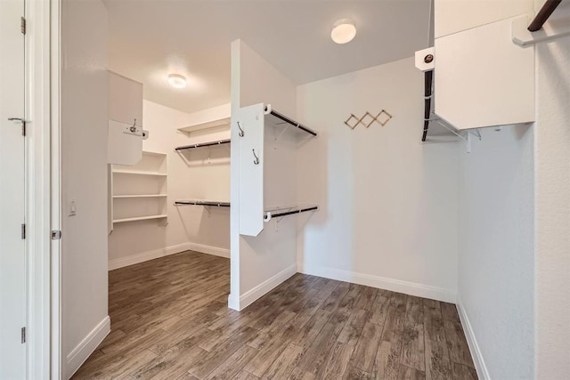 318 Fairway Ridge Rd, Georgetown, TX 78633 - walk in closet featuring wood finished floors