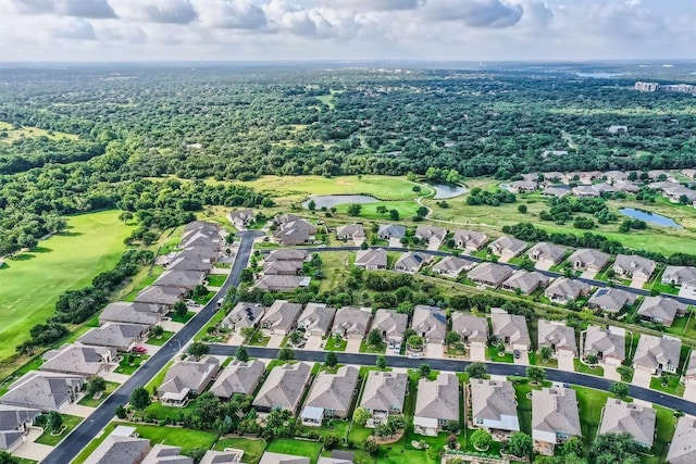 318 Fairway Ridge Rd, Georgetown, TX 78633 - view of property location with nearby suburban area, a large body of water, and a local golf course