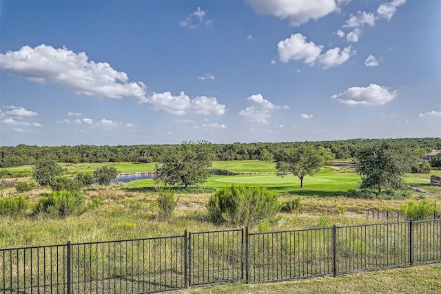318 Fairway Ridge Rd, Georgetown, TX 78633 - view of yard with golf course view and a water view