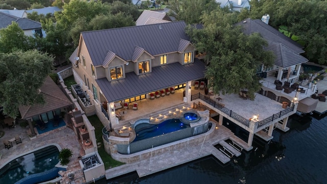 101 Matern Ct, Horseshoe Bay, TX 78657 - view of subject property featuring a nearby body of water