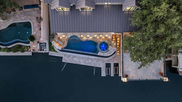 101 Matern Ct, Horseshoe Bay, TX 78657 - view of subject property featuring a pool