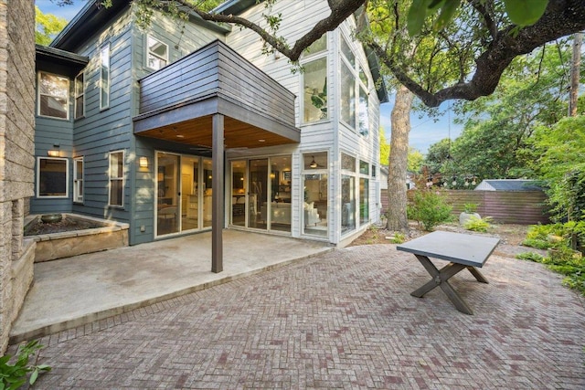 133 Frederick St Unit A, Austin, TX 78704 - patio / terrace with a patio and a storage unit