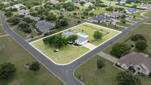 110 Starlight Trl, Georgetown, TX 78633 - aerial view of property and surrounding area with nearby suburban area