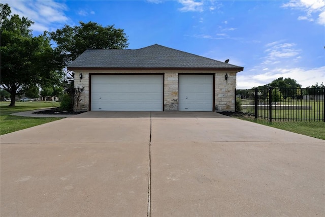 110 Starlight Trl, Georgetown, TX 78633 - view of garage