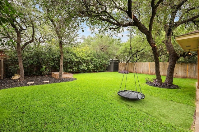 3817 Blue Mountain Path, Round Rock, TX 78681 - view of fenced backyard