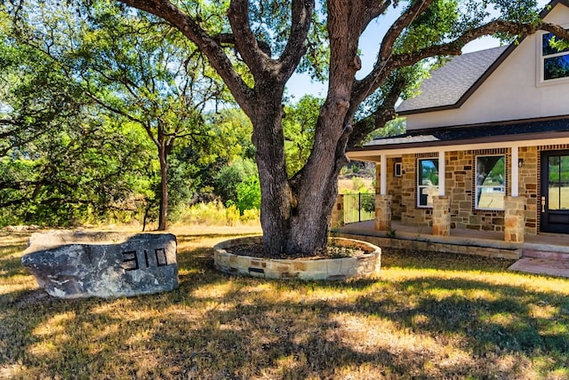 310 Shayla Ln, Canyon Lake, TX 78133 - view of grassy yard