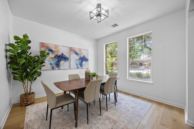 20420 Kearney Hill Rd, Pflugerville, TX 78660 - dining space featuring light wood-style floors and baseboards