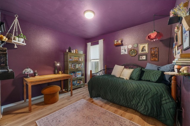 626 Goldenrod St, Kyle, TX 78640 - bedroom with wood finished floors