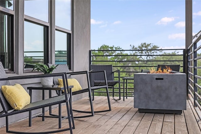 18700 Venture Dr, Point Venture, TX 78645 - view of deck