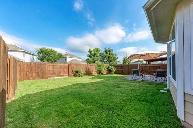 133 Free Stone Dr, Georgetown, TX 78628 - view of yard with a patio