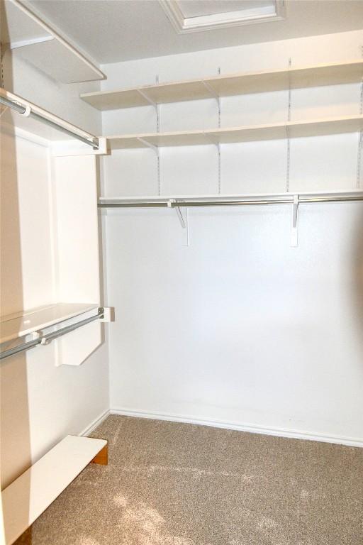 115 Dickens Cir, Georgetown, TX 78633 - walk in closet featuring carpet floors