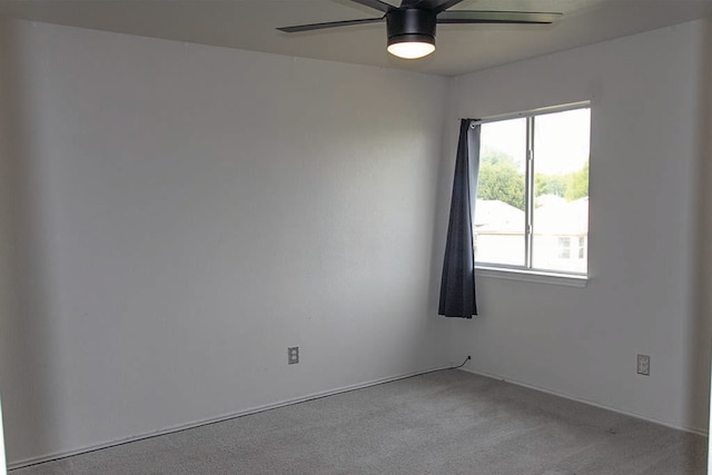2723 Moonmist Cv, Round Rock, TX 78665 - carpeted empty room featuring ceiling fan