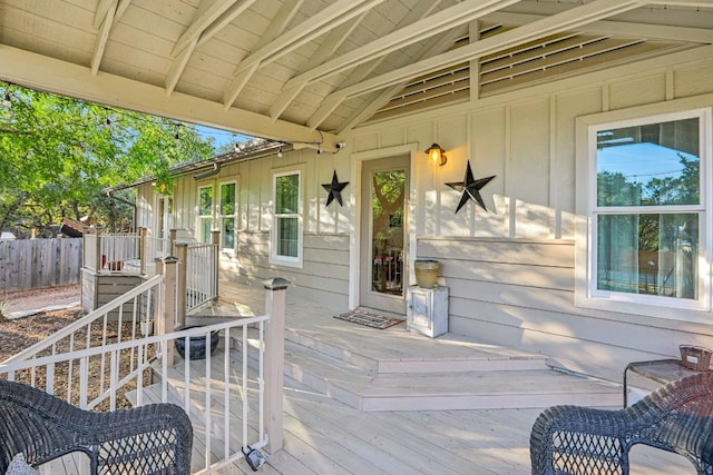 5604 Hudson Bend Rd, Austin, TX 78734 - view of deck