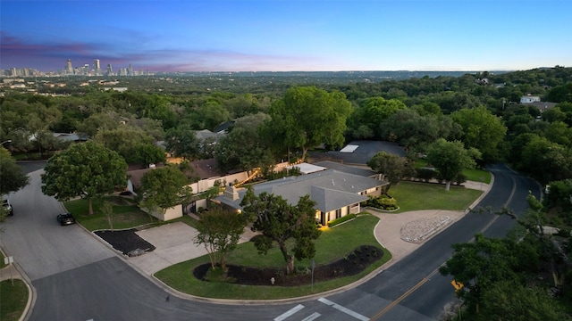 4607 Balcones Dr, Austin, TX 78731 - aerial view of property and surrounding area